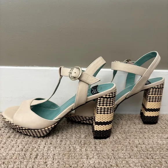 🏝️ Camperlab Women's Beige Platform Sandals - size 39