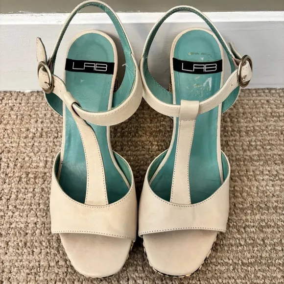 🏝️ Camperlab Women's Beige Platform Sandals - size 39