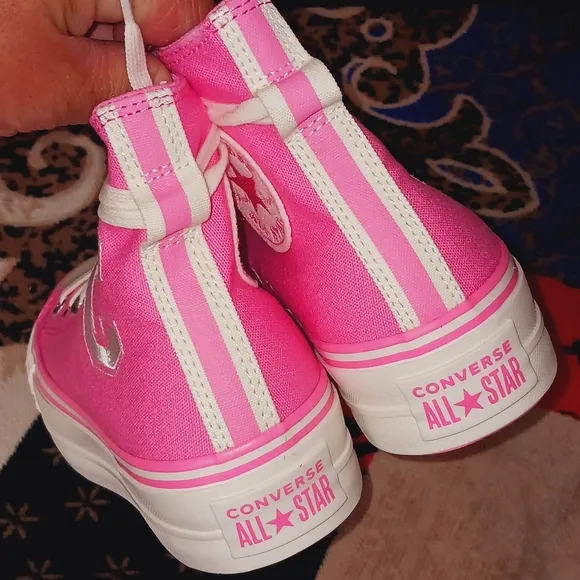 ⚫️  Converse Chuck Taylor All Star Lift  Retro Varsity Shoes Women