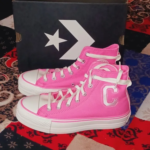 ⚫️  Converse Chuck Taylor All Star Lift  Retro Varsity Shoes Women