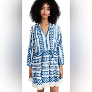 - Marea Mykonos Dress 0 cotton NWT Size Medium vacation cottagecore resort