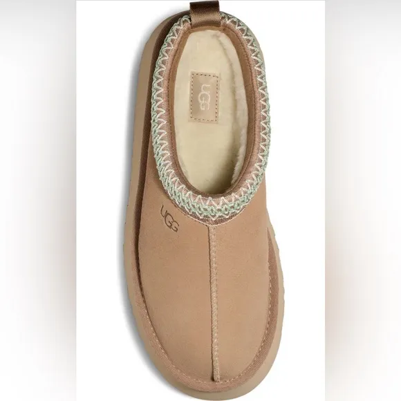 🍂 New UGG Tazz Platform Slipper Sand shoes