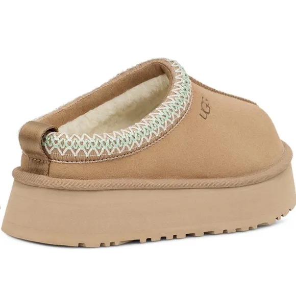 🍂 New UGG Tazz Platform Slipper Sand shoes
