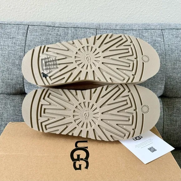 🍂 New UGG Tazz Platform Slipper Sand shoes