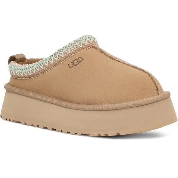 🍂 New UGG Tazz Platform Slipper Sand shoes