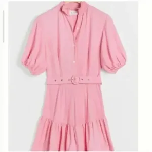 ⭐️ S/W/F Violetta Linen Boho Hippie Hipster Art Deco Farm Peasant Shirt Dress