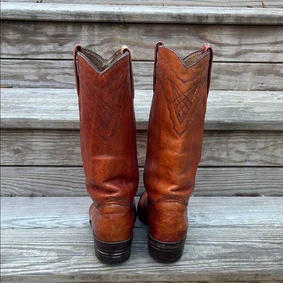🤠 Vintage Frye Brown Cowboy &amp; Western Boots, 9D