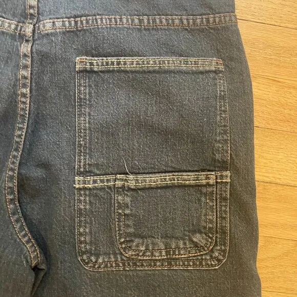 014 We The Free People Piper Mid Rise Crop Wide Leg Jeans Size 26