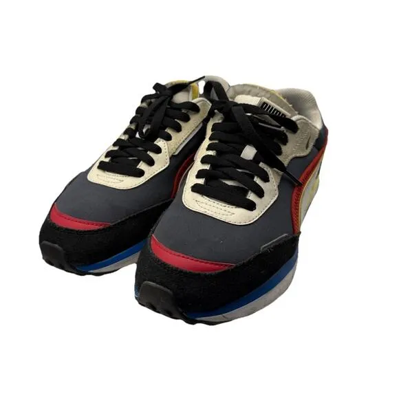 2 Pairs Of Puma Future Rider Sneakers - Size Youth 7C (7Y) Shoes