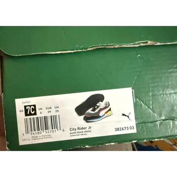 2 Pairs Of Puma Future Rider Sneakers - Size Youth 7C (7Y) Shoes