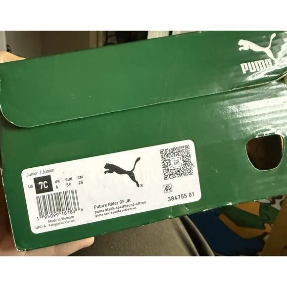 2 Pairs Of Puma Future Rider Sneakers - Size Youth 7C (7Y) Shoes