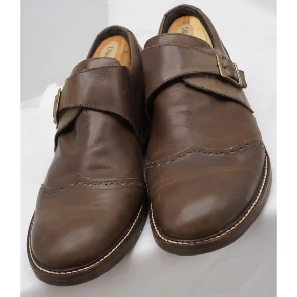 $200 NAOT EVIDENCE &quot;VINTAGE FOG&quot; LIGHT BROWN LEATHER SLIP RESISTANT SHOES 42 / 9