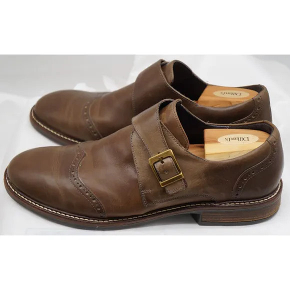 $200 NAOT EVIDENCE &quot;VINTAGE FOG&quot; LIGHT BROWN LEATHER SLIP RESISTANT SHOES 42 / 9