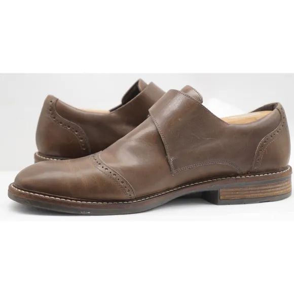 $200 NAOT EVIDENCE &quot;VINTAGE FOG&quot; LIGHT BROWN LEATHER SLIP RESISTANT SHOES 42 / 9