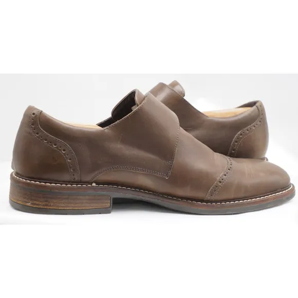 $200 NAOT EVIDENCE &quot;VINTAGE FOG&quot; LIGHT BROWN LEATHER SLIP RESISTANT SHOES 42 / 9