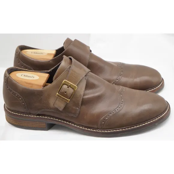 $200 NAOT EVIDENCE &quot;VINTAGE FOG&quot; LIGHT BROWN LEATHER SLIP RESISTANT SHOES 42 / 9