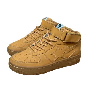[5.5] Bape Wheat Bapesta Highs