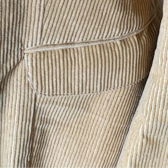 70s Oscar De La Renta Woman’s Mustard Yellow Corduroy Sport Coat VTG size 13/14