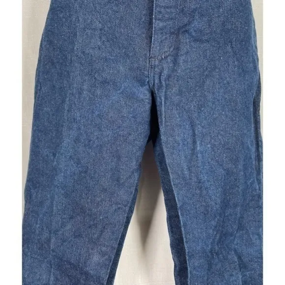 70’s Vintage ‘Wrangler’ Dark Wash Straight Leg Jeans