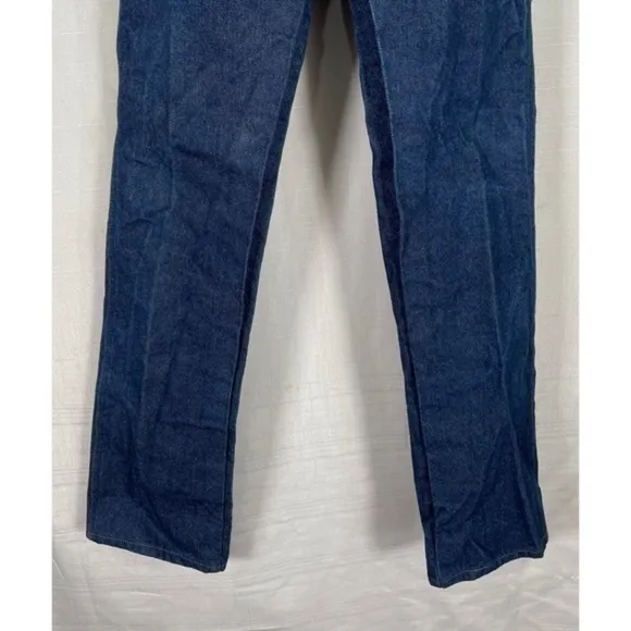 70’s Vintage ‘Wrangler’ Dark Wash Straight Leg Jeans