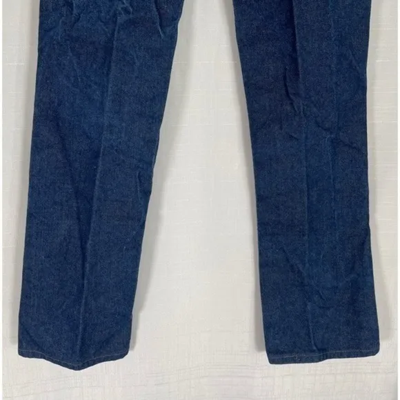 70’s Vintage ‘Wrangler’ Dark Wash Straight Leg Jeans