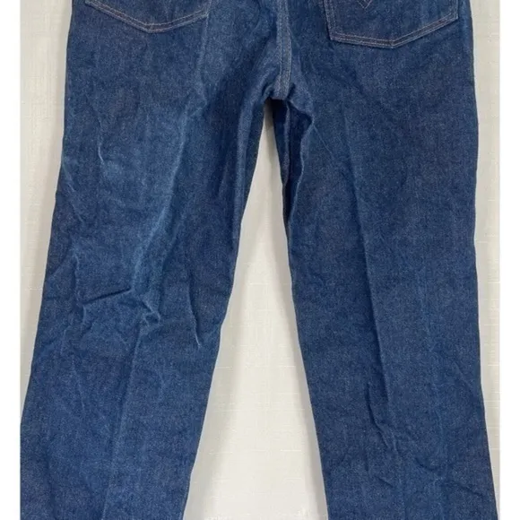 70’s Vintage ‘Wrangler’ Dark Wash Straight Leg Jeans