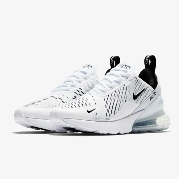 8.5 W Nike Air Max 270 Women's Shoes White Black Grey