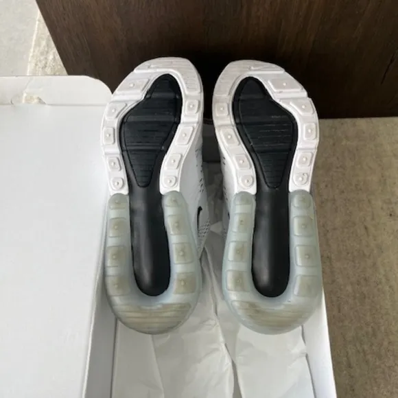 8.5 W Nike Air Max 270 Women's Shoes White Black Grey
