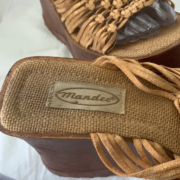 90’s/Y2K Vintage Chunky Platform Sandals/Mules