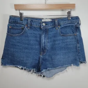 Abercrombie &amp; Fitch High Rise Mom Shorts Size 31/12
