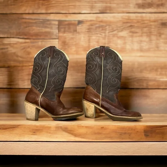 Acme vintage size‎ 7 brown boots