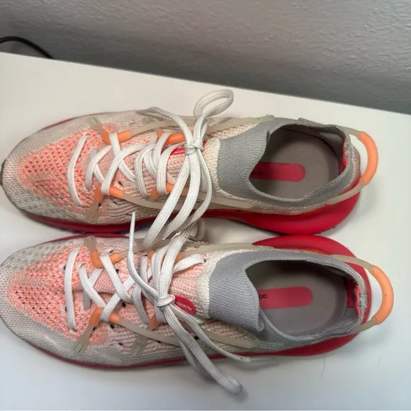 Adidas 4D Fusion Sunset White Purple Mens Athletic Running Shoes Size 7 1/2