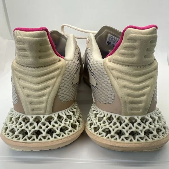 Adidas 4DFWD Pulse Women's Size 10 Running Shoes Halo Ivory Beige Q46226
