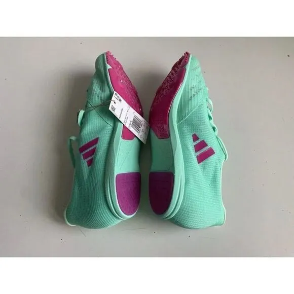 Adidas Adizero Distancestar Track Shoes Men’s Size 11 GV9078 Mint Green Pink NEW