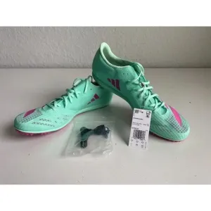 Adidas Adizero Distancestar Track Shoes Men’s Size 11 GV9078 Mint Green Pink NEW
