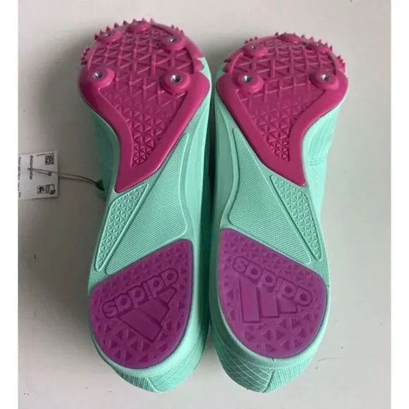 Adidas Adizero Distancestar Track Shoes Men’s Size 11 GV9078 Mint Green Pink NEW
