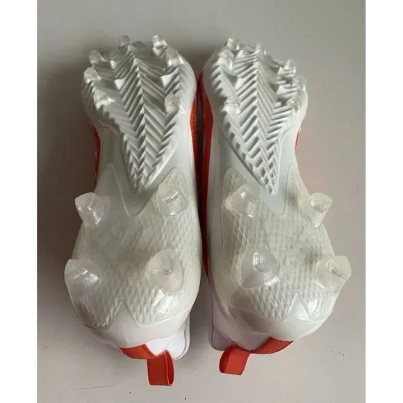 Adidas Adizero Football Cleats Men’s Size 12 Orange White Shoes HP8748 NEW