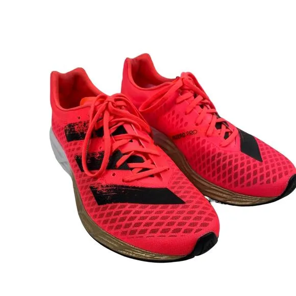 Adidas Adizero Pro Running Sneakers Shoes Hot Pink LightStrike FW9242 Womens 7