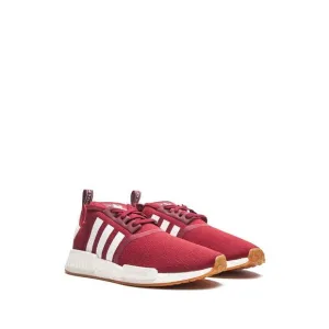 Adidas Big Boys Originals NMDR1 &quot;Burgundy Gum&quot; Sneakers Lace Up Size 5.5 NWOT
