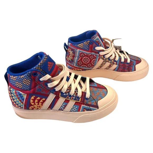 Adidas Bravada 2.0 Mid Platform Women’s IF9133 Patchwork Shoes Sneakers Size 6.5
