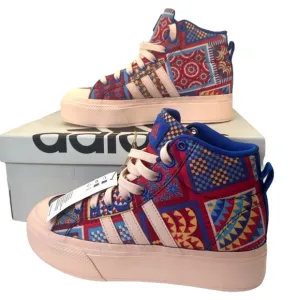 Adidas Bravada 2.0 Mid Platform Women’s IF9133 Patchwork Shoes Sneakers Size 6.5