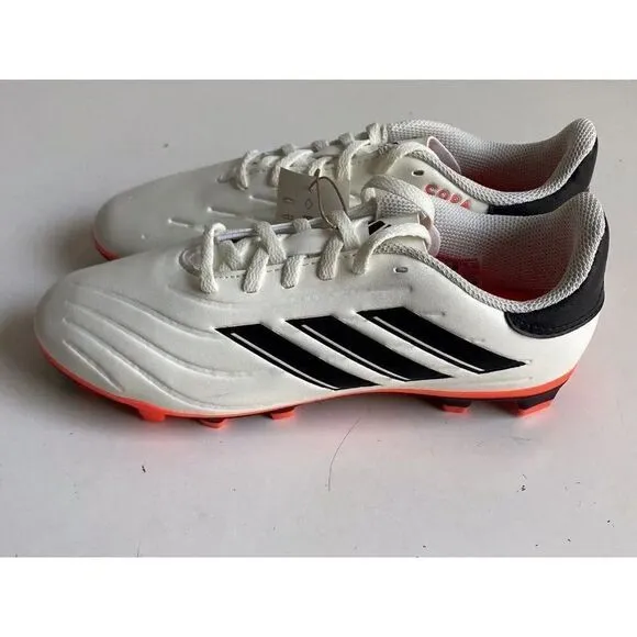 adidas Copa Pure 2 Club FxG Soccer Cleats IG1103 Ivory Beige Kids Sz 5.5 Unisex