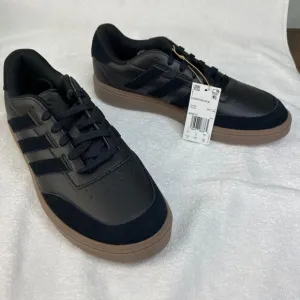 Adidas Courtblock Tennis Shoes Mens 11.5 Black Gum Sole ID9077 Athleisure Sport