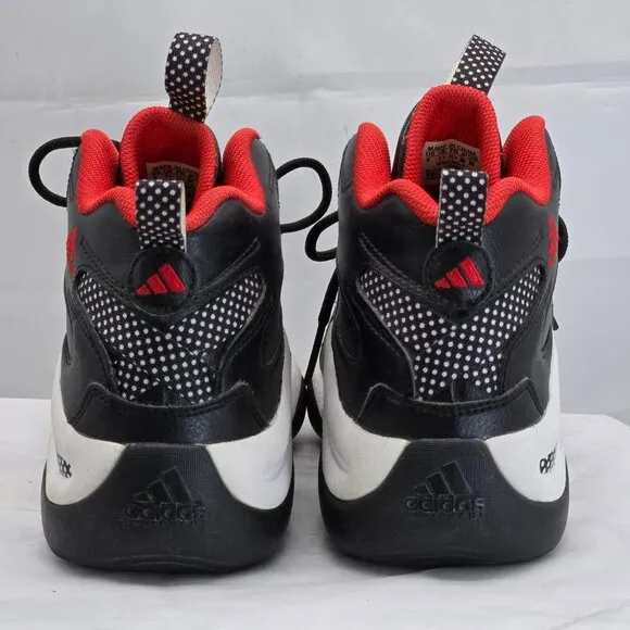 Adidas Crazy 8 Black Scarlet White Basketball Kobe Bryant S84011 Mens Size 8