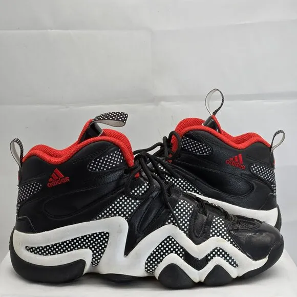 Adidas Crazy 8 Black Scarlet White Basketball Kobe Bryant S84011 Mens Size 8