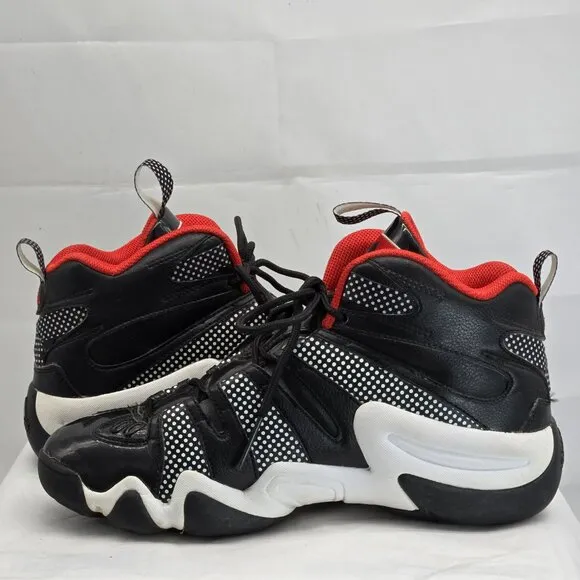 Adidas Crazy 8 Black Scarlet White Basketball Kobe Bryant S84011 Mens Size 8