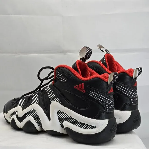 Adidas Crazy 8 Black Scarlet White Basketball Kobe Bryant S84011 Mens Size 8