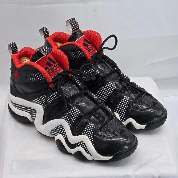 Adidas Crazy 8 Black Scarlet White Basketball Kobe Bryant S84011 Mens Size 8
