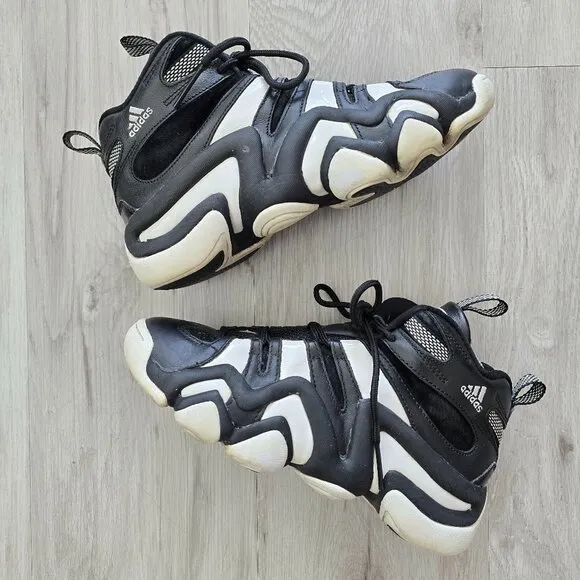 Adidas | Crazy 8 Kobe 'Black White' mids basketball sneakers | WMS 7