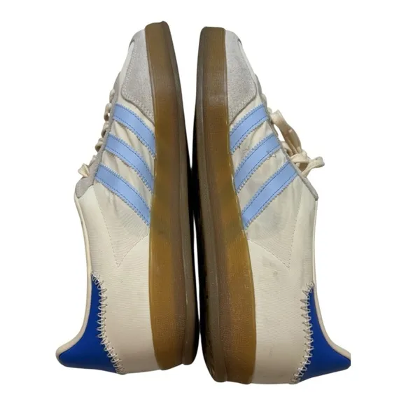 Adidas Cream and Blue Retro Sneakers NWOT